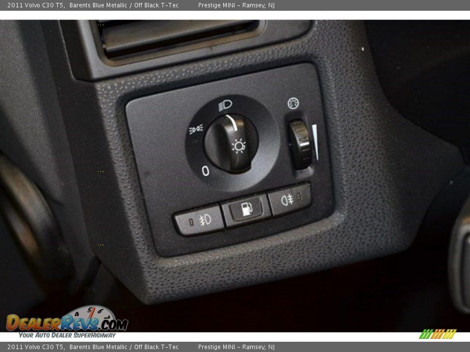 2011 Volvo C30 T5 Barents Blue Metallic / Off Black T-Tec Photo #22