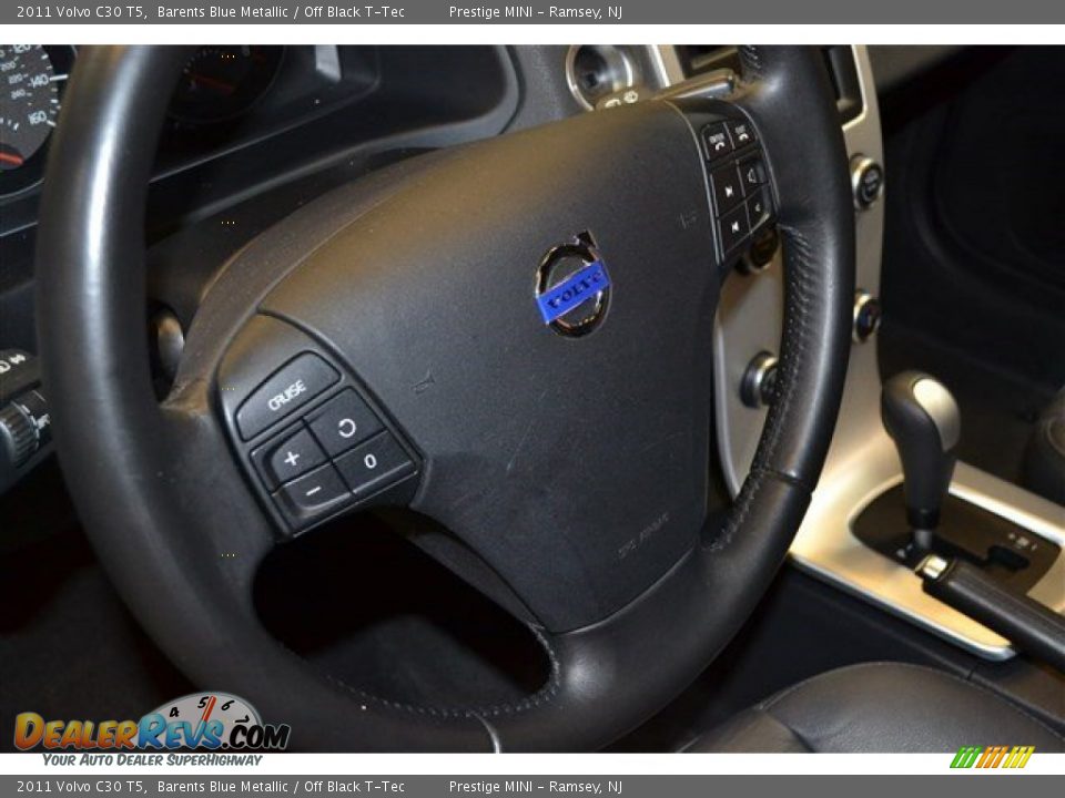 2011 Volvo C30 T5 Barents Blue Metallic / Off Black T-Tec Photo #23