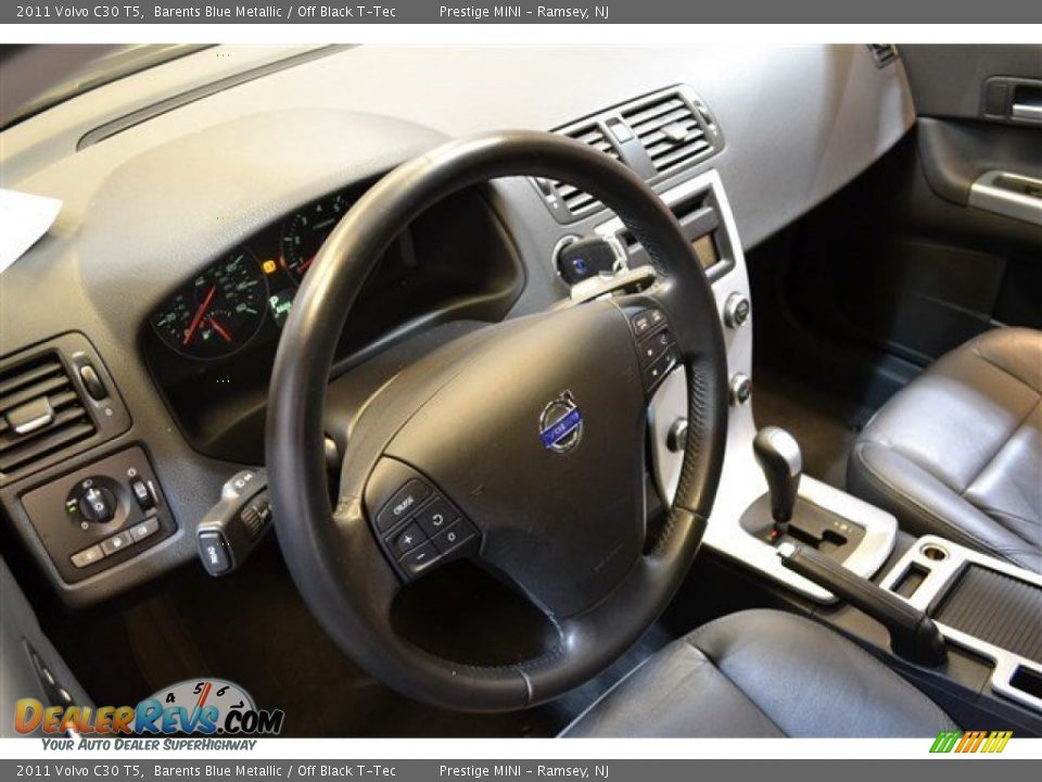 2011 Volvo C30 T5 Barents Blue Metallic / Off Black T-Tec Photo #28