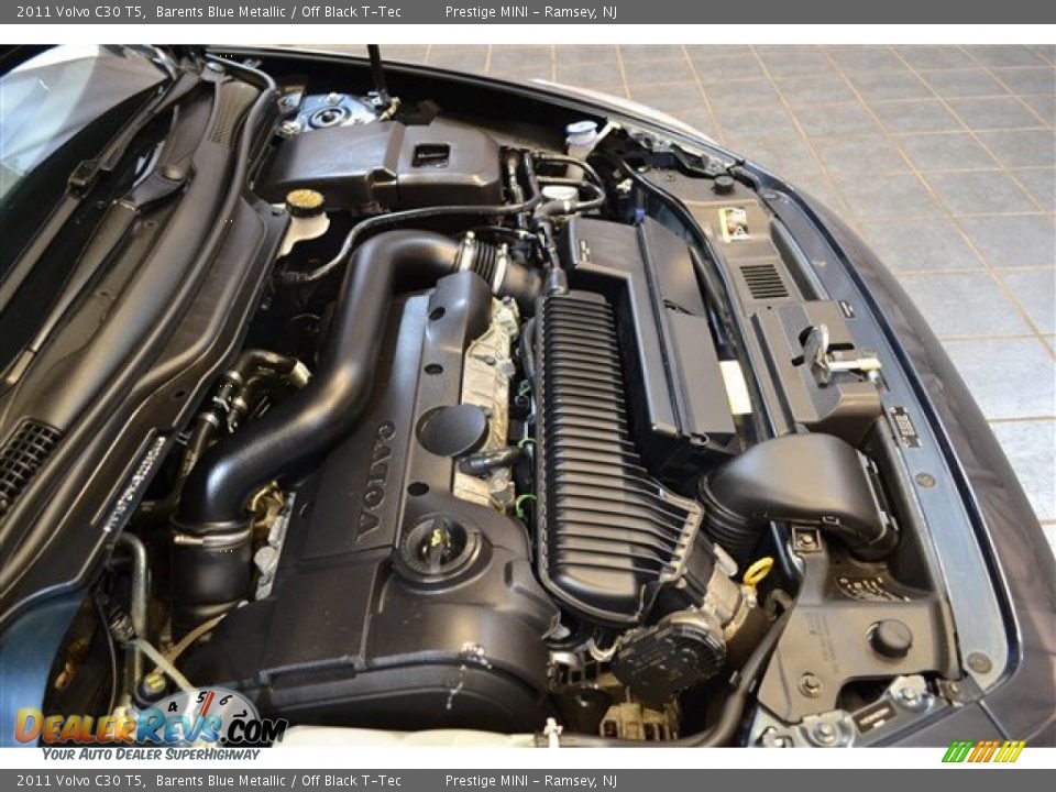 2011 Volvo C30 T5 Barents Blue Metallic / Off Black T-Tec Photo #32
