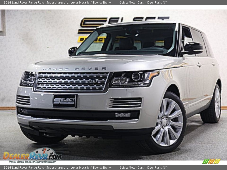 2014 Land Rover Range Rover Supercharged L Luxor Metallic / Ebony/Ebony Photo #1