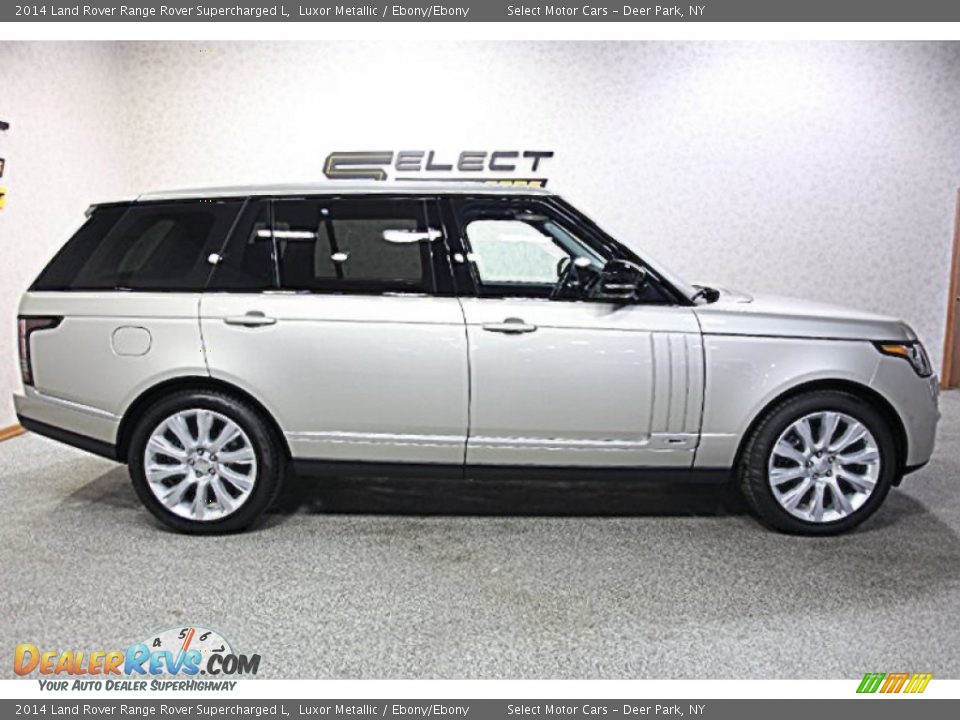 2014 Land Rover Range Rover Supercharged L Luxor Metallic / Ebony/Ebony Photo #4