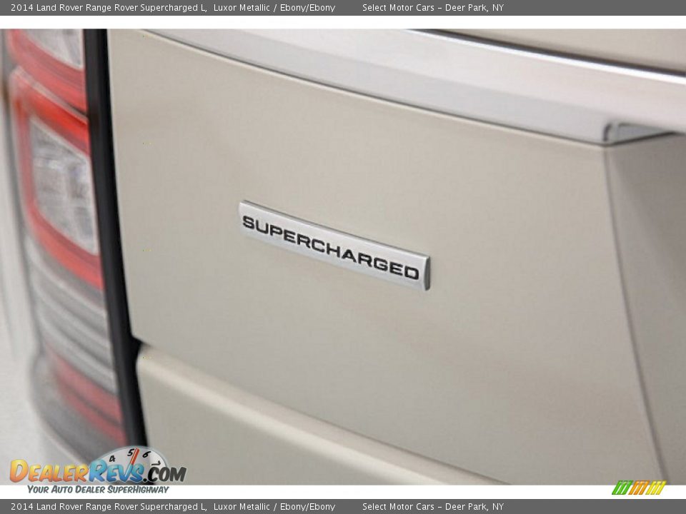 2014 Land Rover Range Rover Supercharged L Luxor Metallic / Ebony/Ebony Photo #5