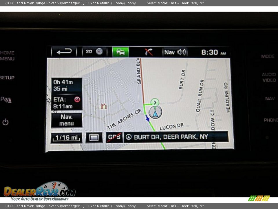 Navigation of 2014 Land Rover Range Rover Supercharged L Photo #11