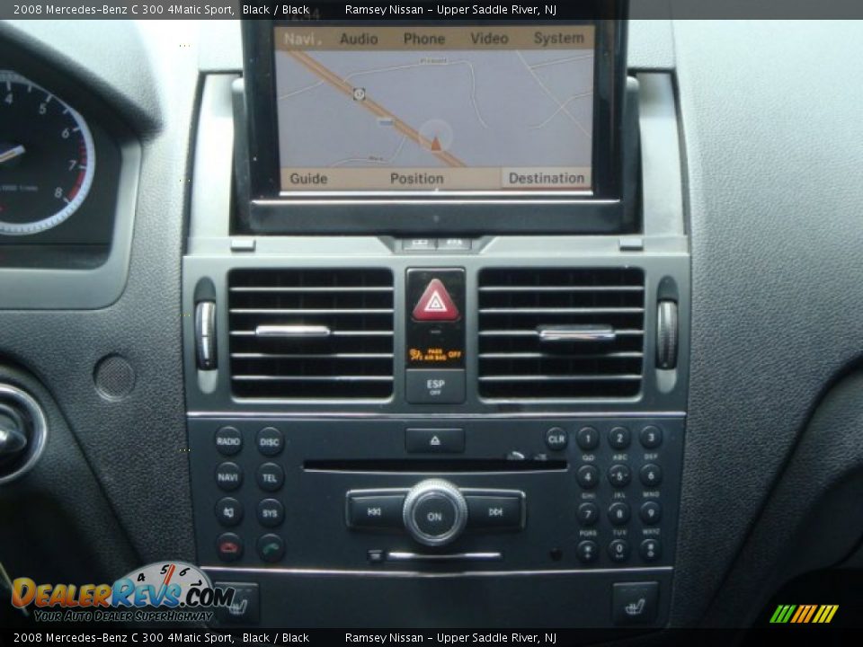 2008 Mercedes-Benz C 300 4Matic Sport Black / Black Photo #20