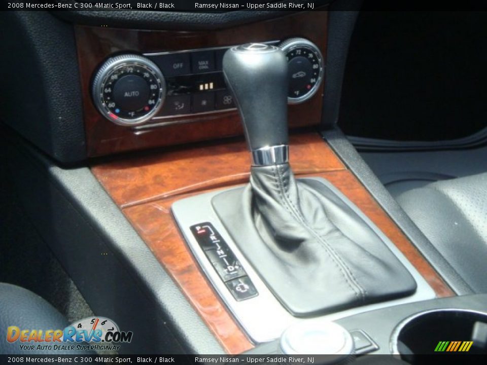 2008 Mercedes-Benz C 300 4Matic Sport Black / Black Photo #21