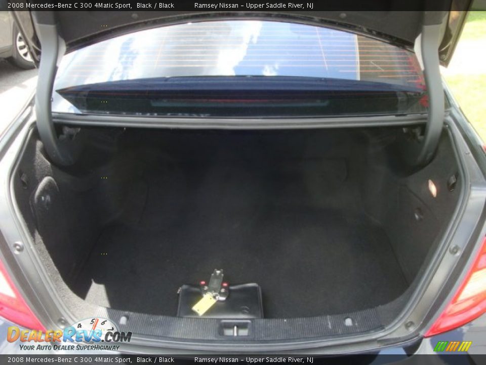 2008 Mercedes-Benz C 300 4Matic Sport Black / Black Photo #22