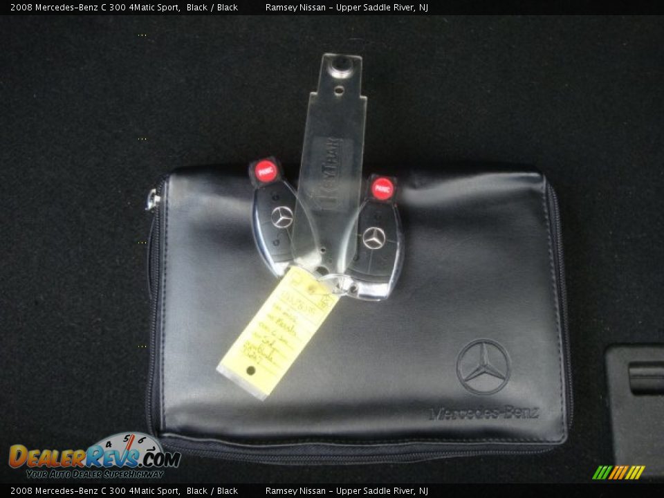 2008 Mercedes-Benz C 300 4Matic Sport Black / Black Photo #23