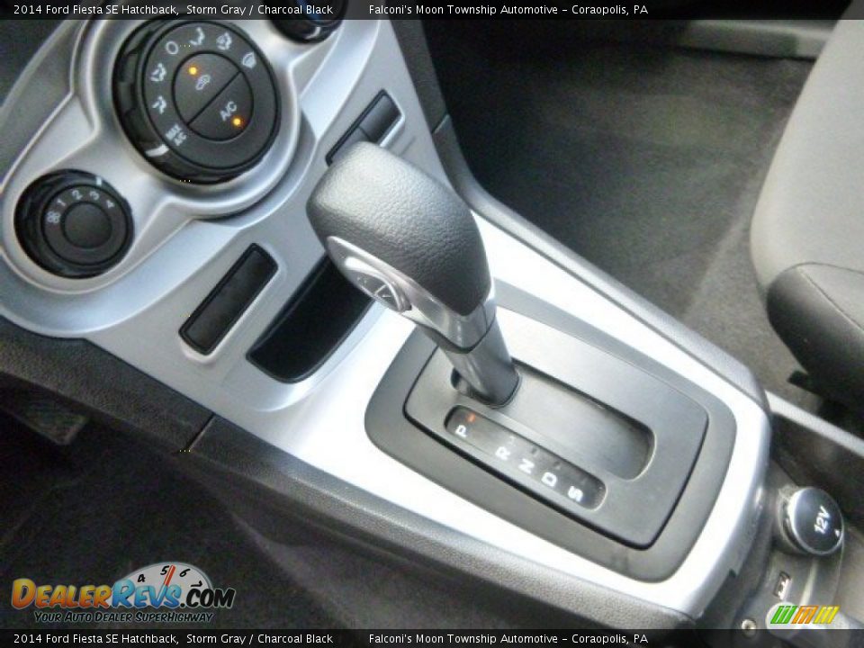 2014 Ford Fiesta SE Hatchback Storm Gray / Charcoal Black Photo #21