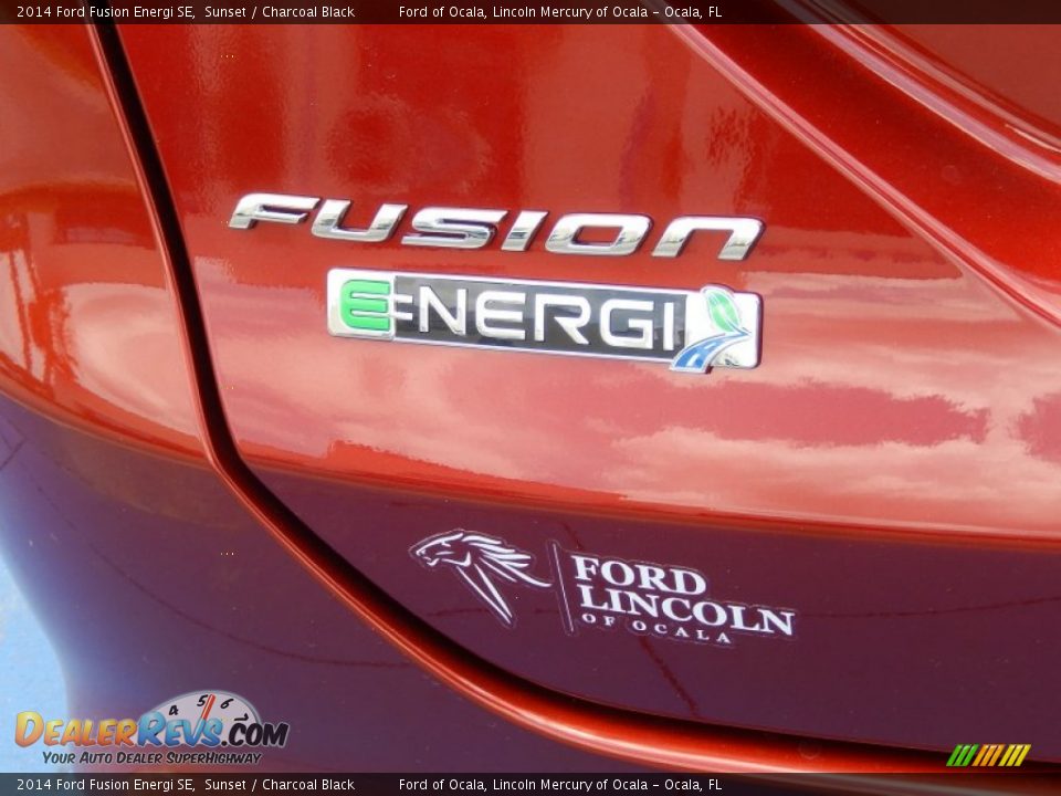 2014 Ford Fusion Energi SE Sunset / Charcoal Black Photo #4