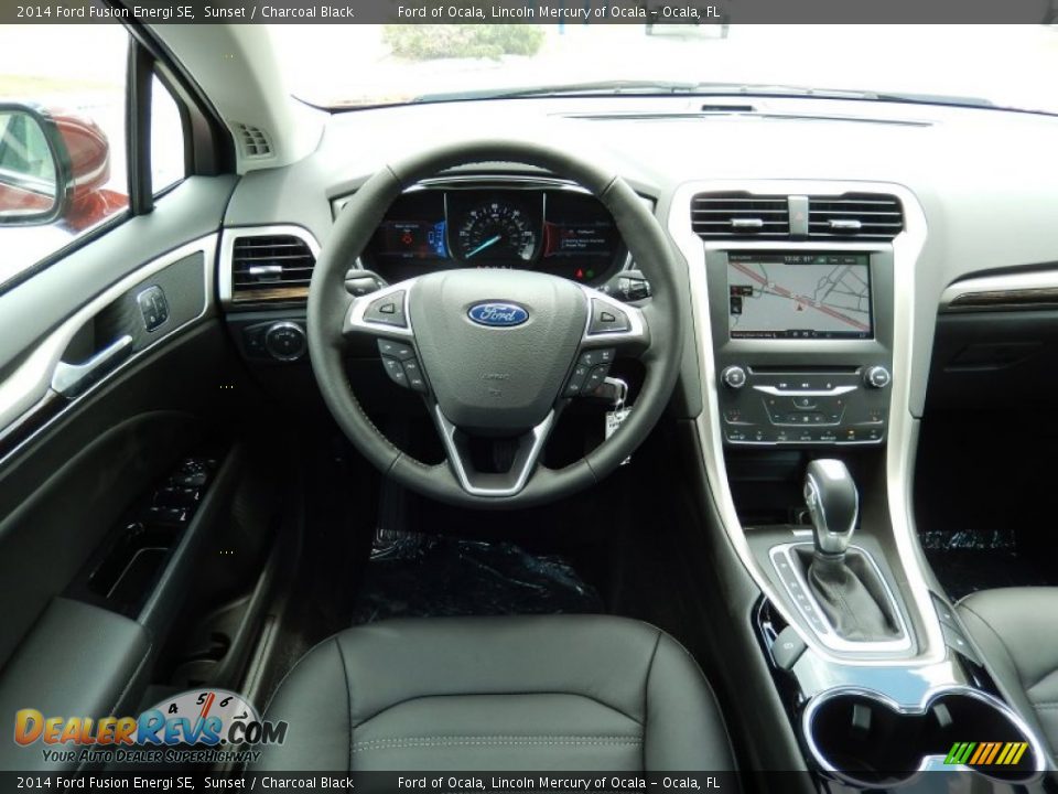 Dashboard of 2014 Ford Fusion Energi SE Photo #9
