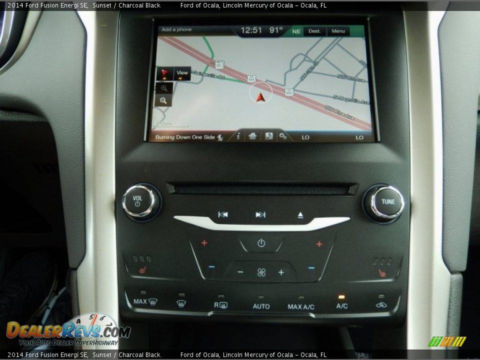 Navigation of 2014 Ford Fusion Energi SE Photo #11