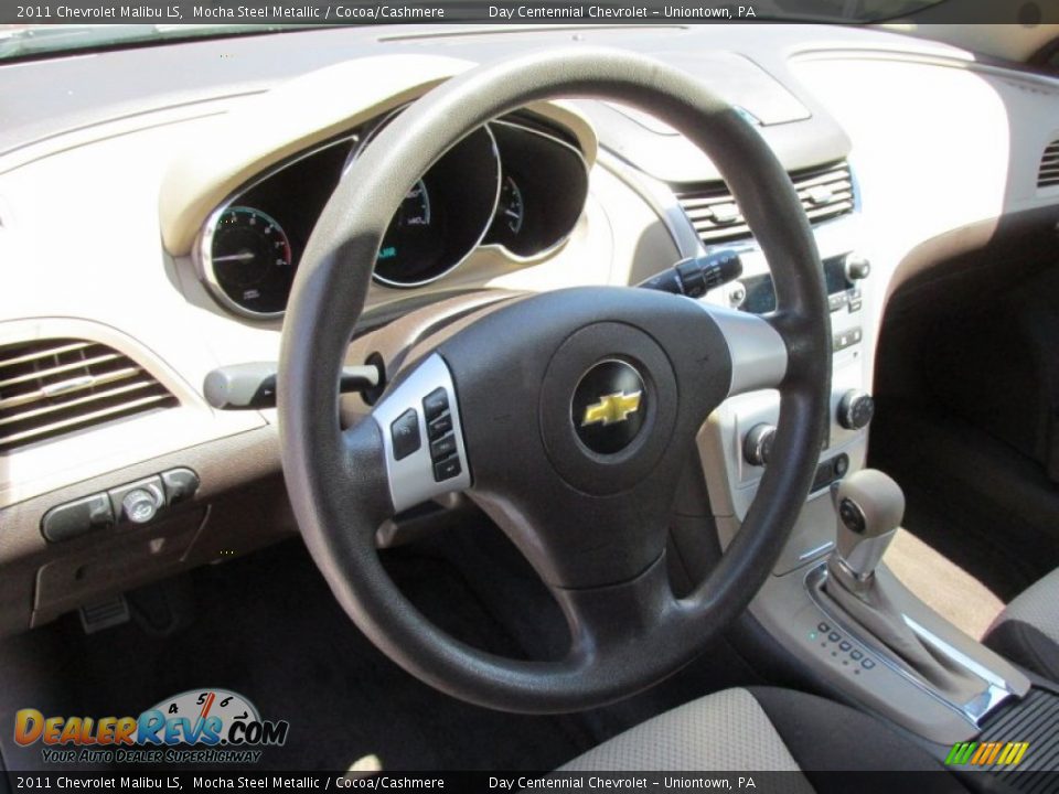 2011 Chevrolet Malibu LS Mocha Steel Metallic / Cocoa/Cashmere Photo #13