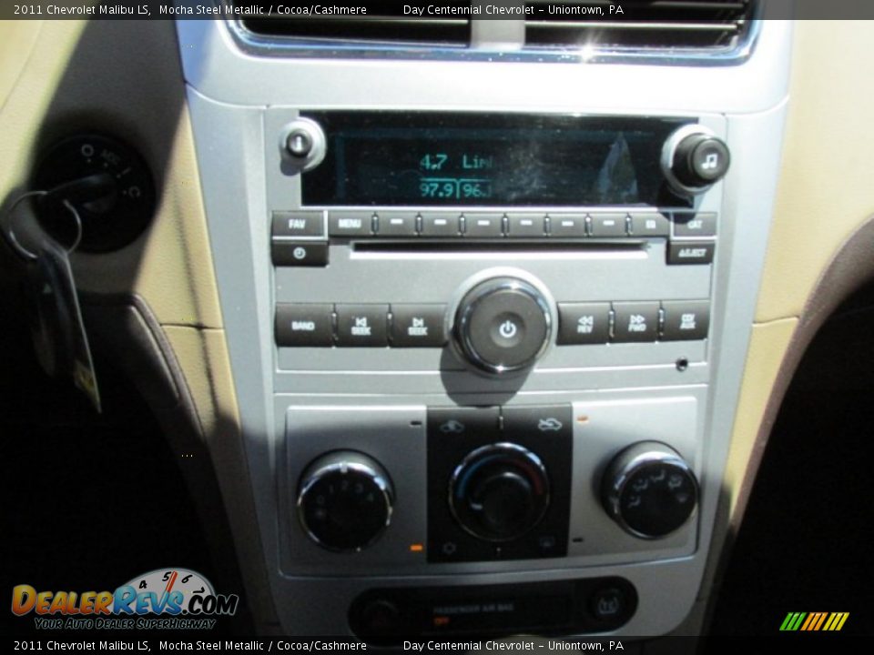 2011 Chevrolet Malibu LS Mocha Steel Metallic / Cocoa/Cashmere Photo #15