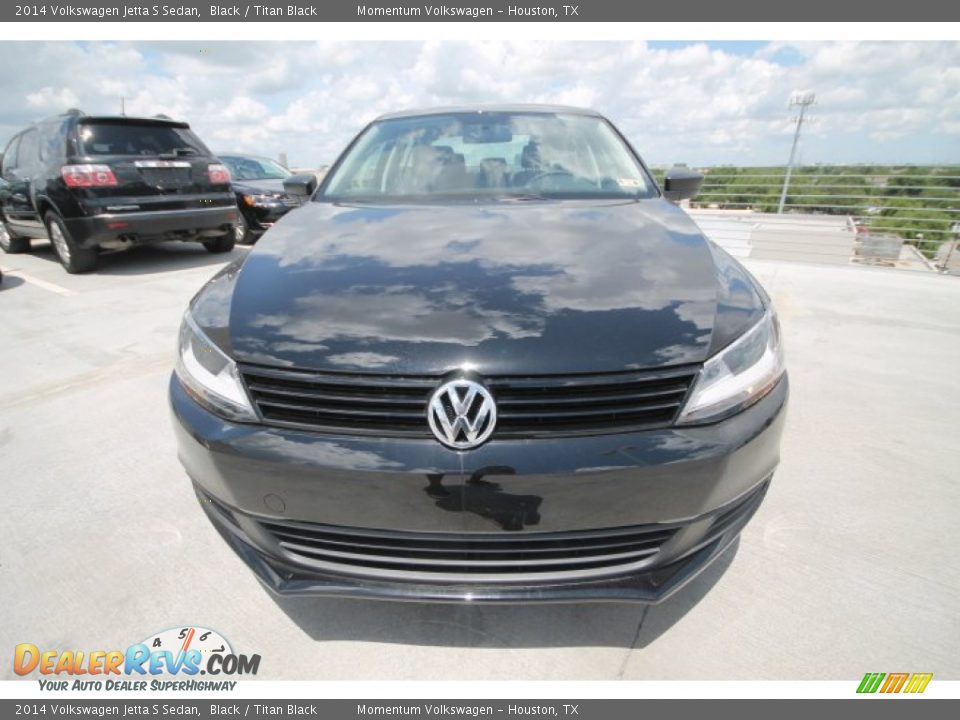 2014 Volkswagen Jetta S Sedan Black / Titan Black Photo #2