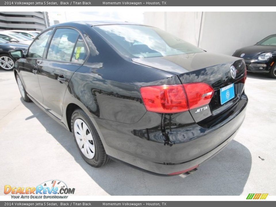 2014 Volkswagen Jetta S Sedan Black / Titan Black Photo #4