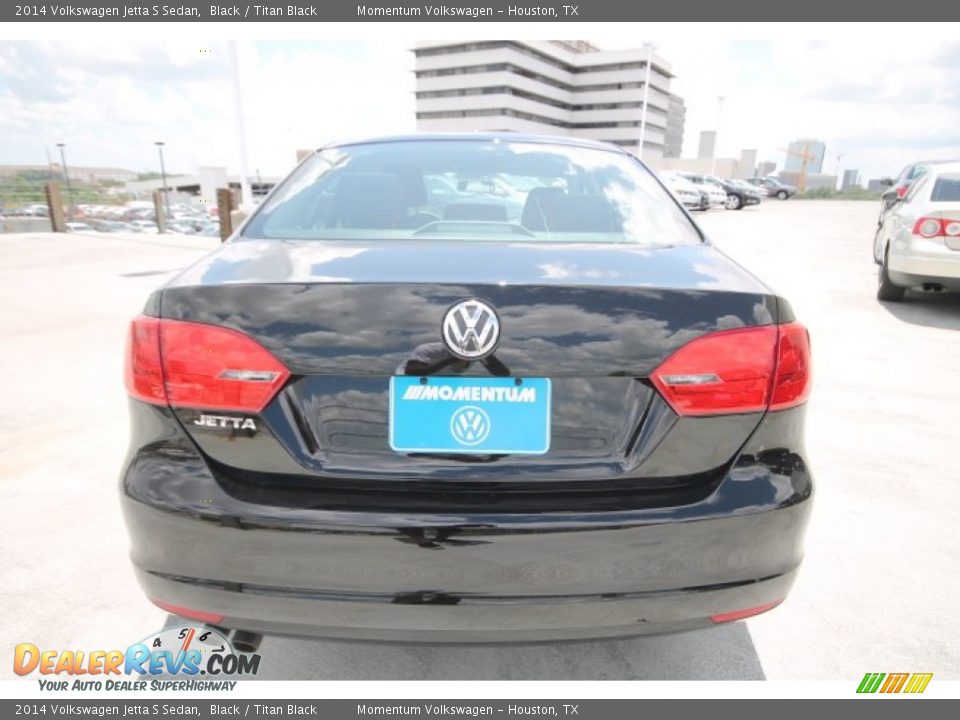 2014 Volkswagen Jetta S Sedan Black / Titan Black Photo #5