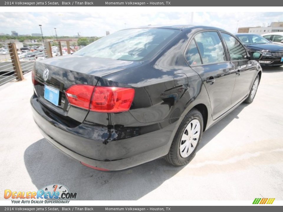 2014 Volkswagen Jetta S Sedan Black / Titan Black Photo #6