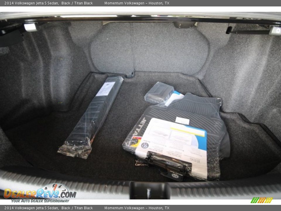 2014 Volkswagen Jetta S Sedan Black / Titan Black Photo #8
