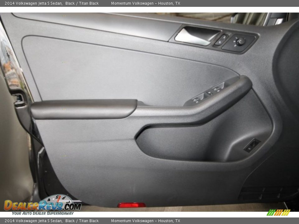 2014 Volkswagen Jetta S Sedan Black / Titan Black Photo #9
