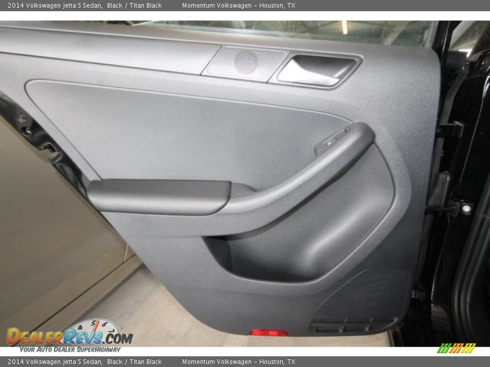 2014 Volkswagen Jetta S Sedan Black / Titan Black Photo #11