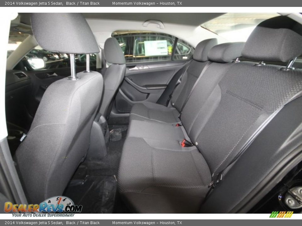 2014 Volkswagen Jetta S Sedan Black / Titan Black Photo #12