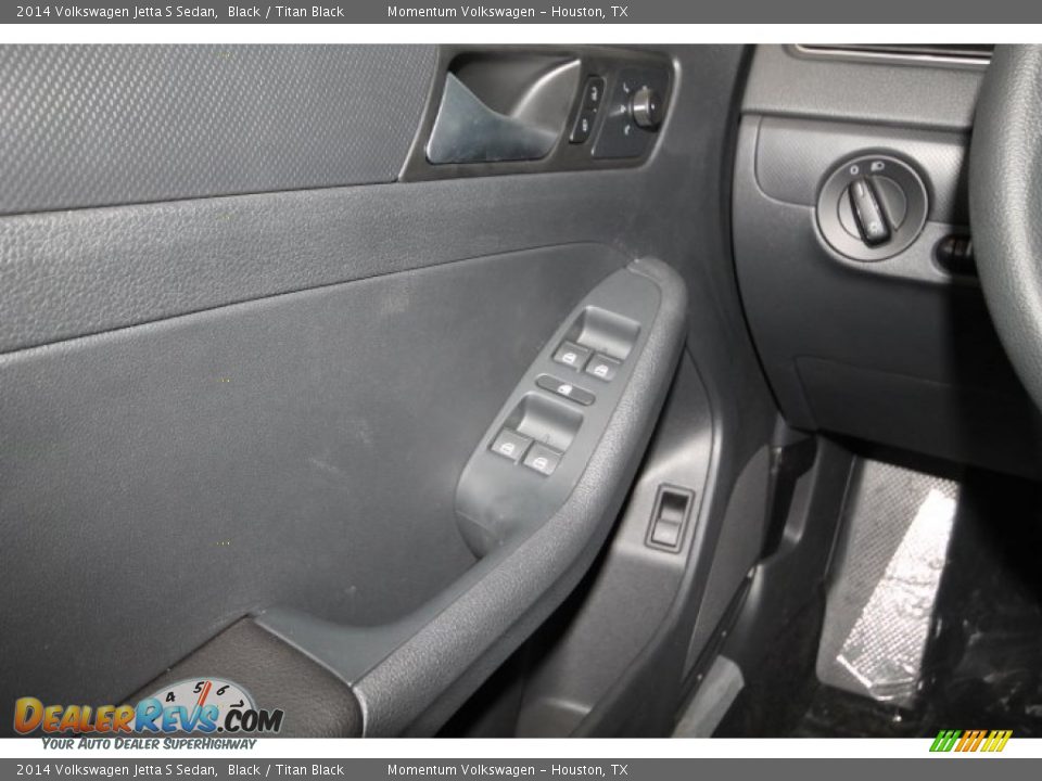 2014 Volkswagen Jetta S Sedan Black / Titan Black Photo #15