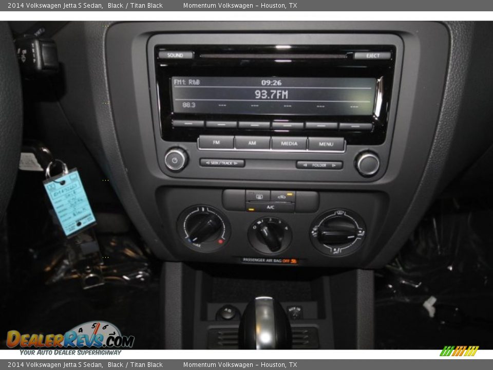 2014 Volkswagen Jetta S Sedan Black / Titan Black Photo #16