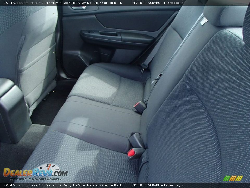 2014 Subaru Impreza 2.0i Premium 4 Door Ice Silver Metallic / Carbon Black Photo #4