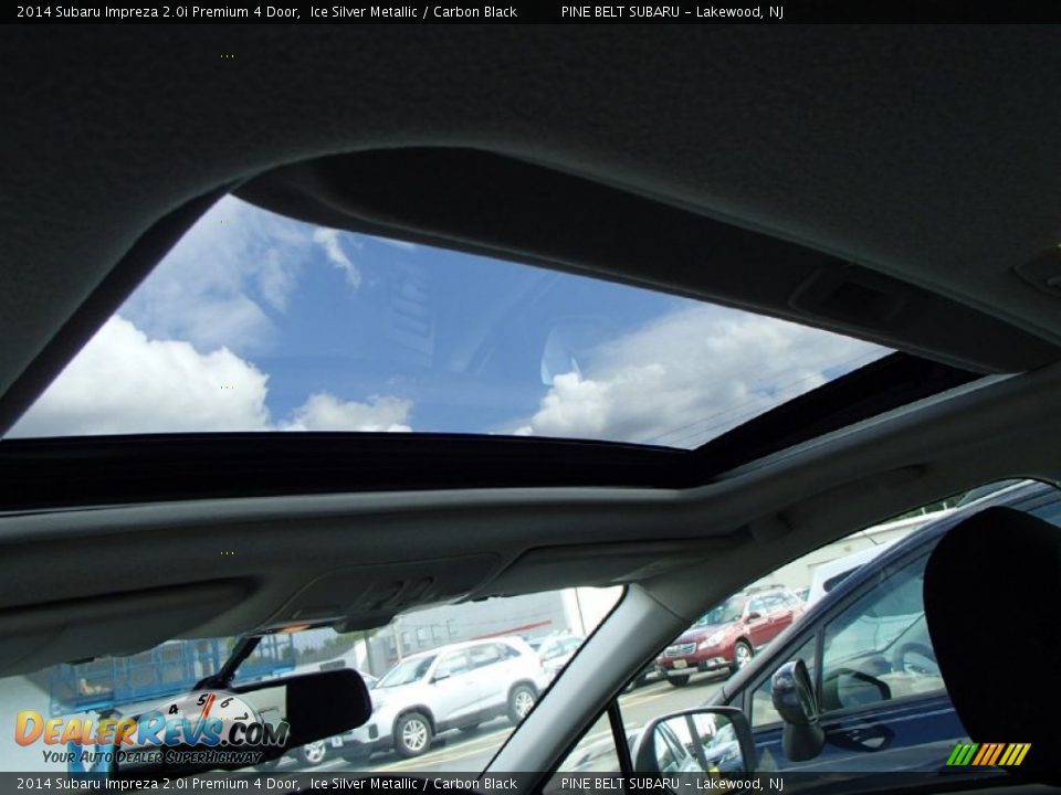2014 Subaru Impreza 2.0i Premium 4 Door Ice Silver Metallic / Carbon Black Photo #5