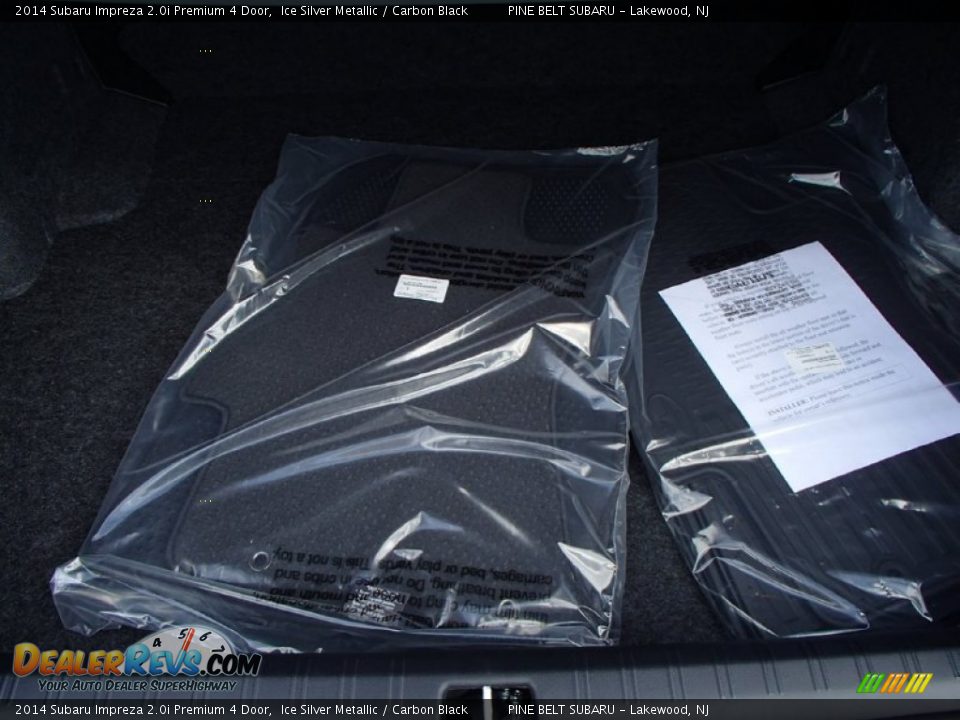 2014 Subaru Impreza 2.0i Premium 4 Door Ice Silver Metallic / Carbon Black Photo #8
