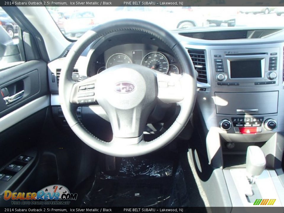 2014 Subaru Outback 2.5i Premium Ice Silver Metallic / Black Photo #6