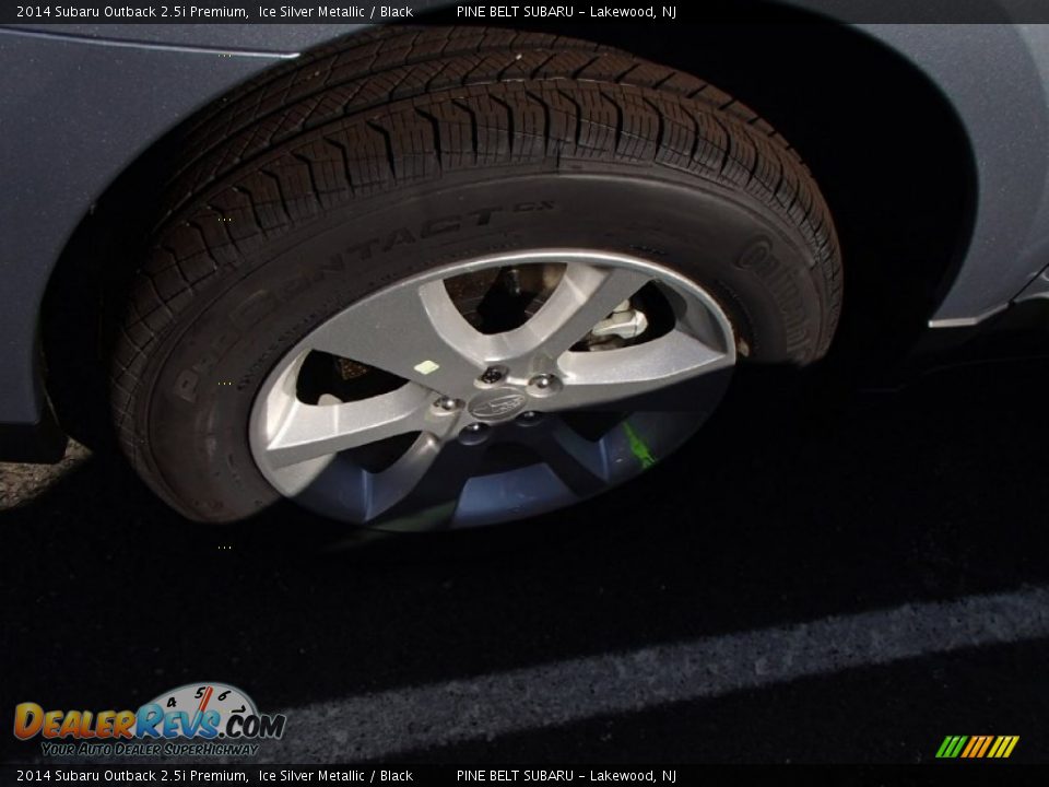 2014 Subaru Outback 2.5i Premium Ice Silver Metallic / Black Photo #11