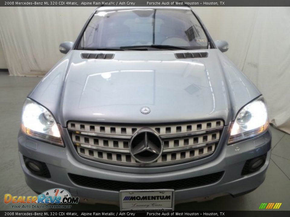 2008 Mercedes-Benz ML 320 CDI 4Matic Alpine Rain Metallic / Ash Grey Photo #2