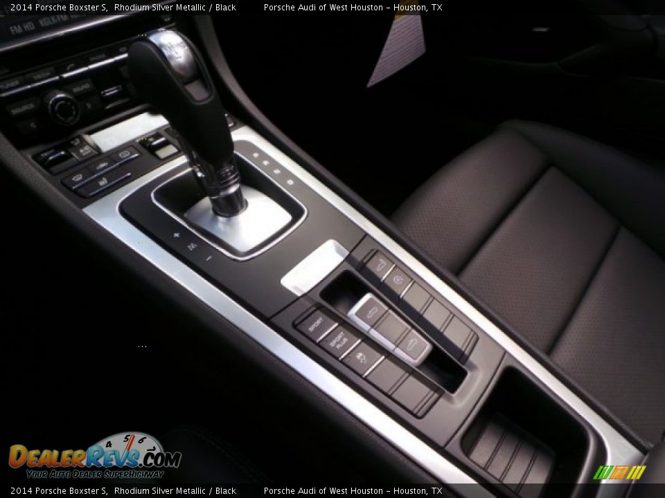 2014 Porsche Boxster S Rhodium Silver Metallic / Black Photo #15