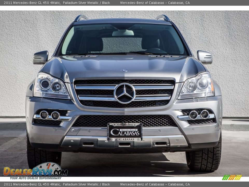 2011 Mercedes-Benz GL 450 4Matic Palladium Silver Metallic / Black Photo #2