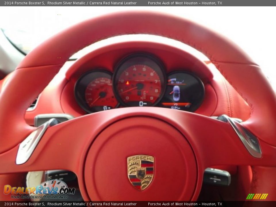 2014 Porsche Boxster S Steering Wheel Photo #21