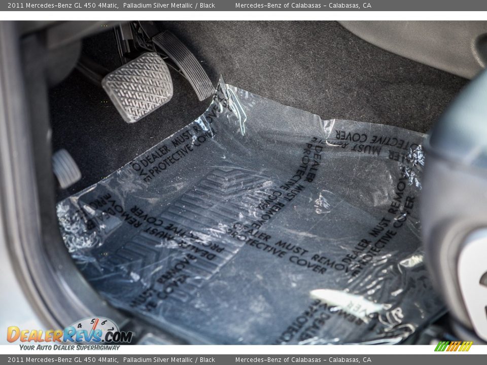 2011 Mercedes-Benz GL 450 4Matic Palladium Silver Metallic / Black Photo #6