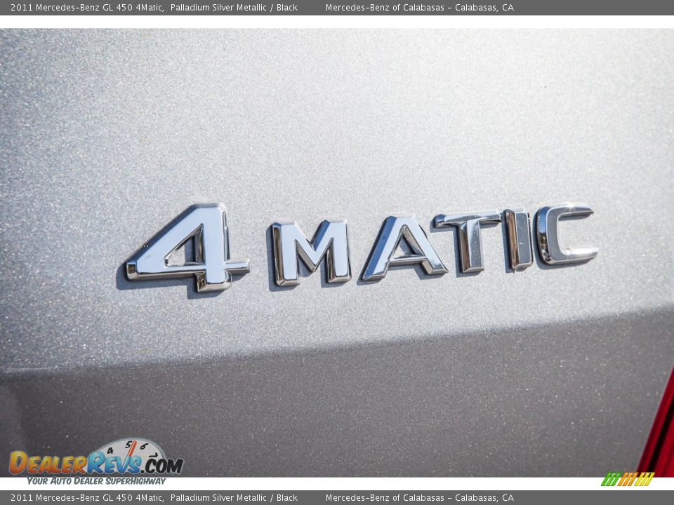 2011 Mercedes-Benz GL 450 4Matic Palladium Silver Metallic / Black Photo #7