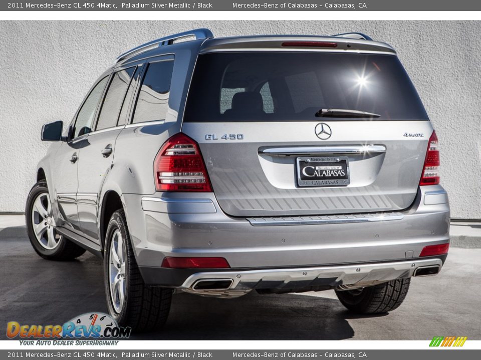 2011 Mercedes-Benz GL 450 4Matic Palladium Silver Metallic / Black Photo #10