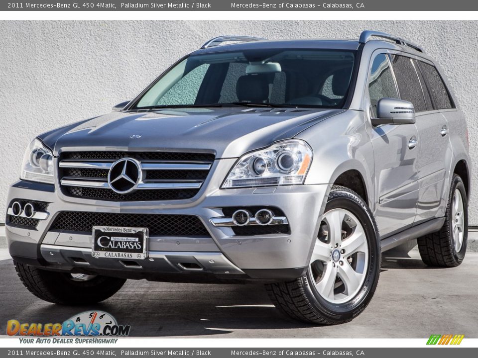 2011 Mercedes-Benz GL 450 4Matic Palladium Silver Metallic / Black Photo #15