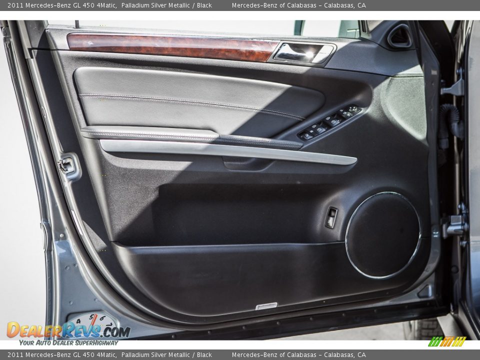 2011 Mercedes-Benz GL 450 4Matic Palladium Silver Metallic / Black Photo #21