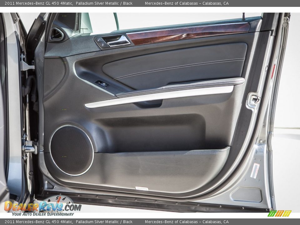 2011 Mercedes-Benz GL 450 4Matic Palladium Silver Metallic / Black Photo #25