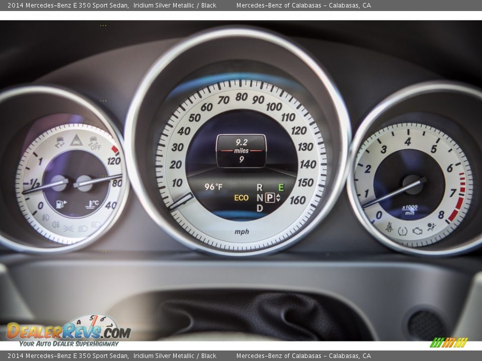 2014 Mercedes-Benz E 350 Sport Sedan Iridium Silver Metallic / Black Photo #6