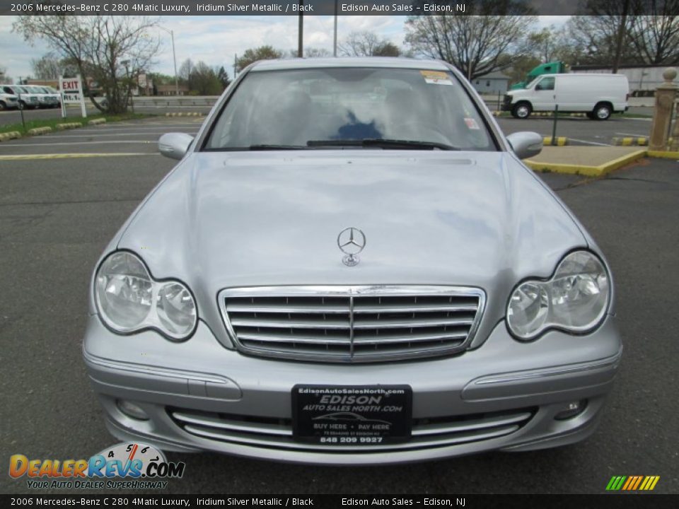 2006 Mercedes-Benz C 280 4Matic Luxury Iridium Silver Metallic / Black Photo #12