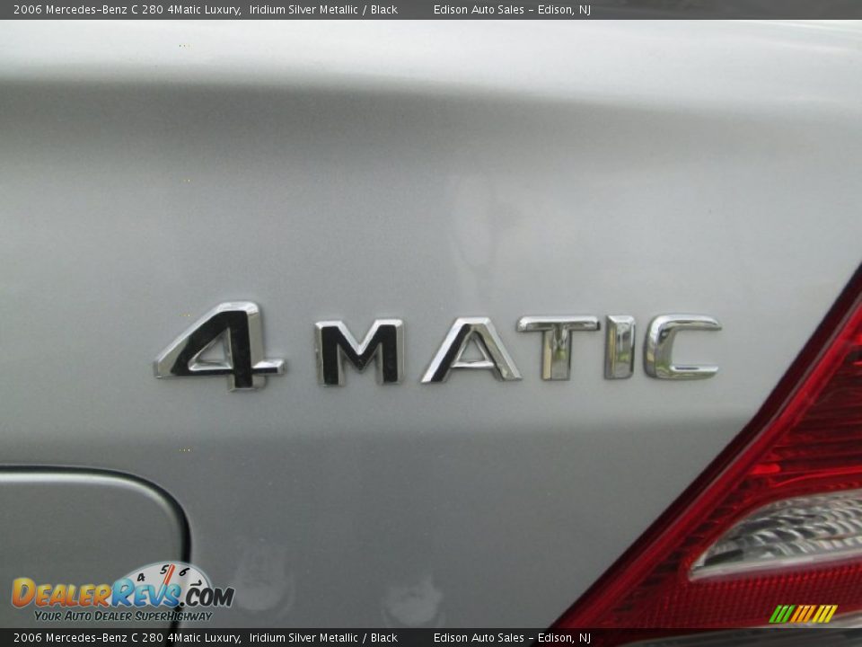 2006 Mercedes-Benz C 280 4Matic Luxury Iridium Silver Metallic / Black Photo #29