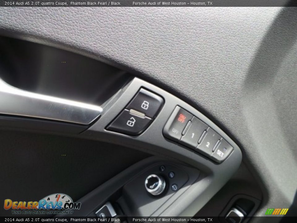2014 Audi A5 2.0T quattro Coupe Phantom Black Pearl / Black Photo #8
