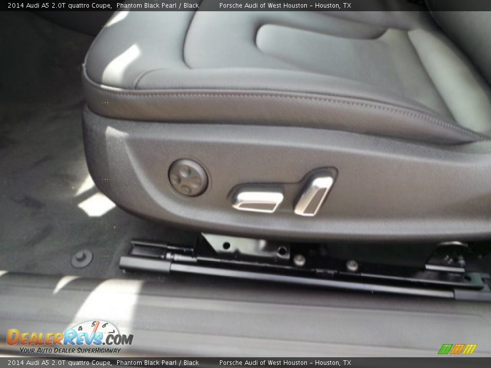 2014 Audi A5 2.0T quattro Coupe Phantom Black Pearl / Black Photo #11