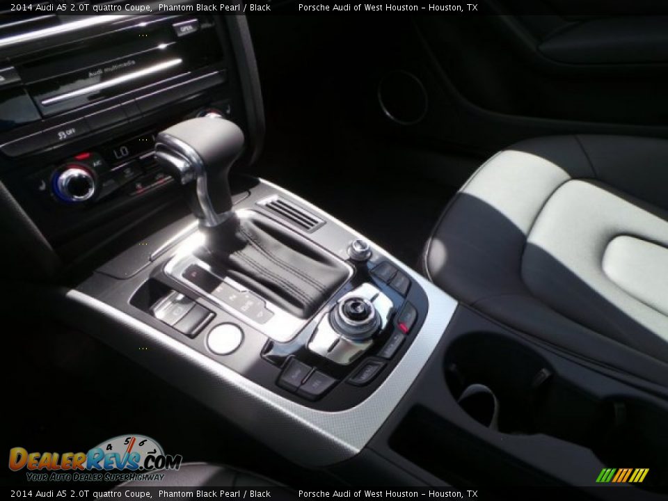 2014 Audi A5 2.0T quattro Coupe Phantom Black Pearl / Black Photo #13
