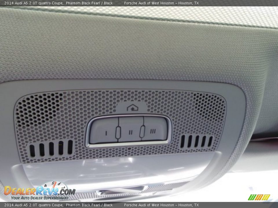 2014 Audi A5 2.0T quattro Coupe Phantom Black Pearl / Black Photo #14